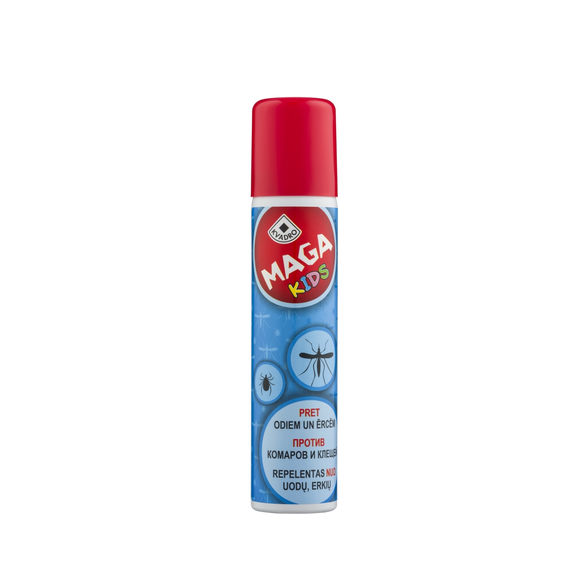 MAGA KIDS PRET ODIEM ĒRCĒM 100ML AEROSOLS - Produkta attēls