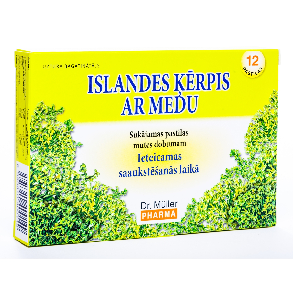 PASTILAS ISLANDES ĶĒRPIS AR MEDU N12