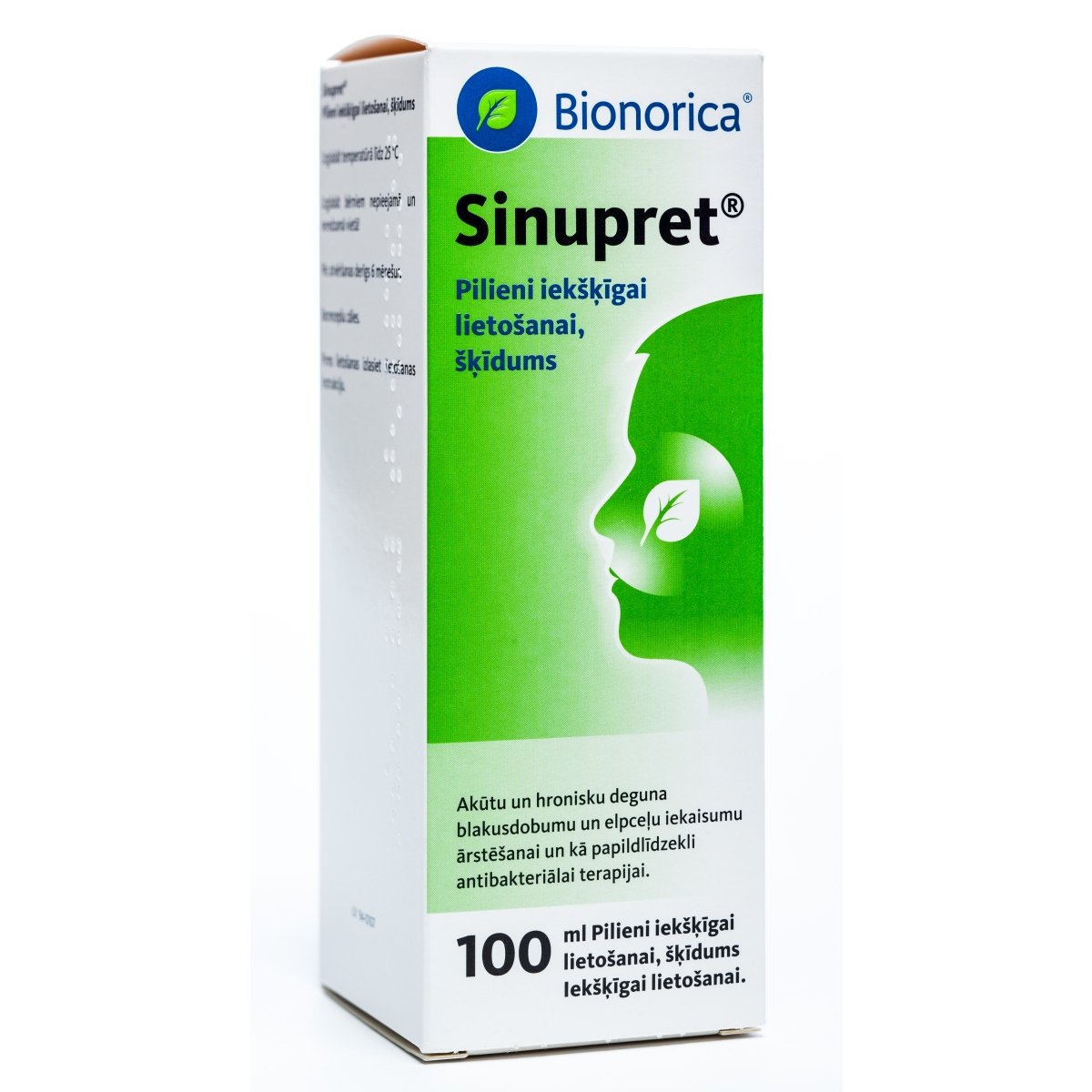 SINUPRET® pilieni, 100 ml - Produkta attēls