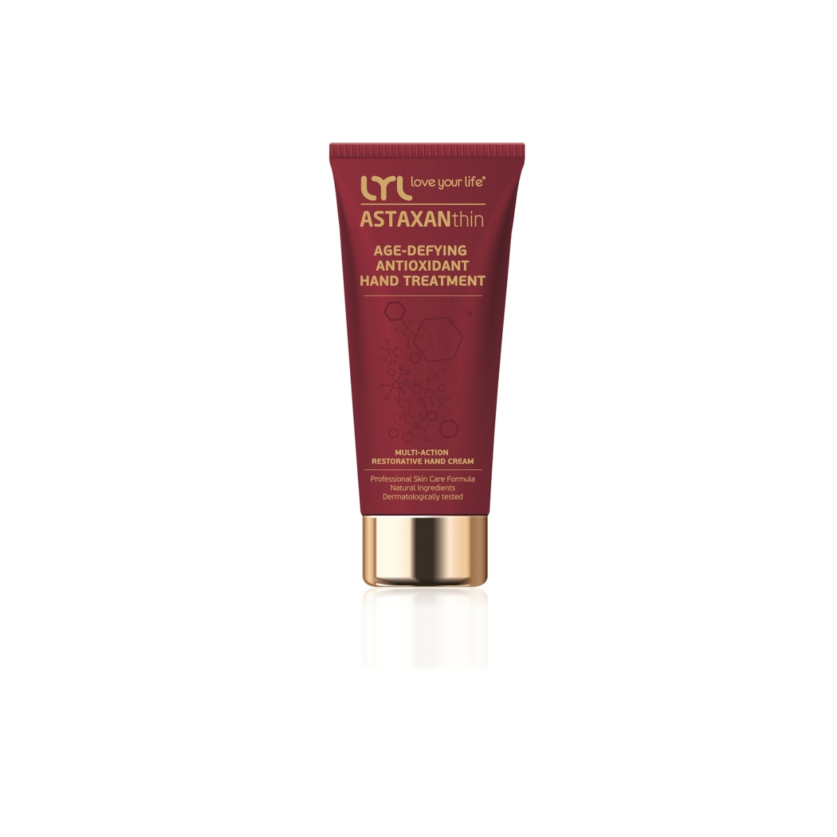 LYL ASTAXANTHIN AGE-DEFYING HAND CREAM 60ML - Produkta attēls