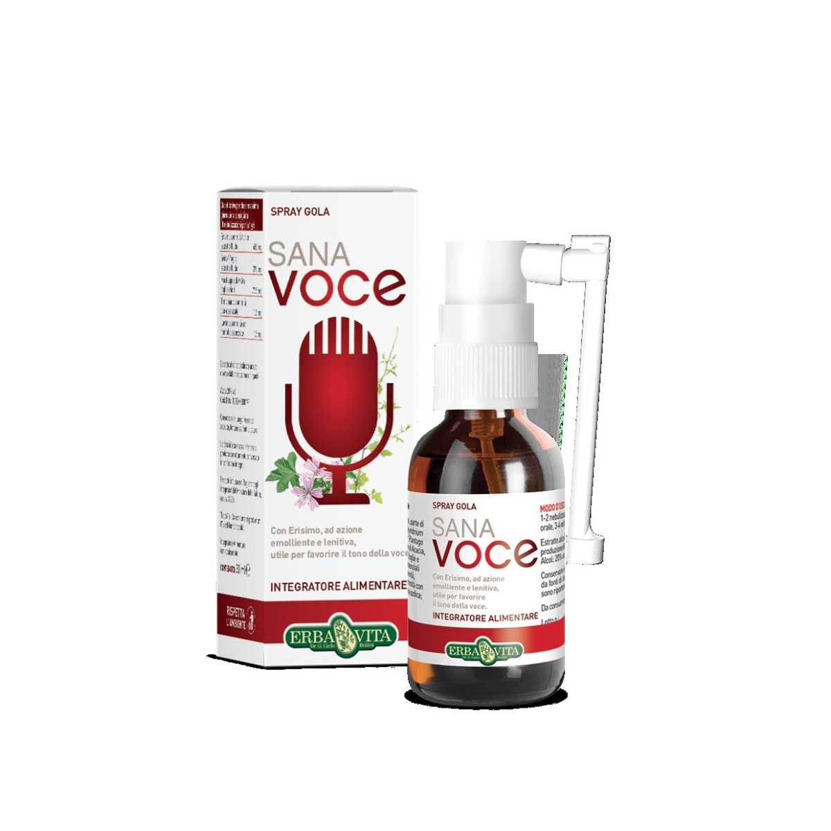 SANA VOCE SPRAY 30ML - Produkta attēls