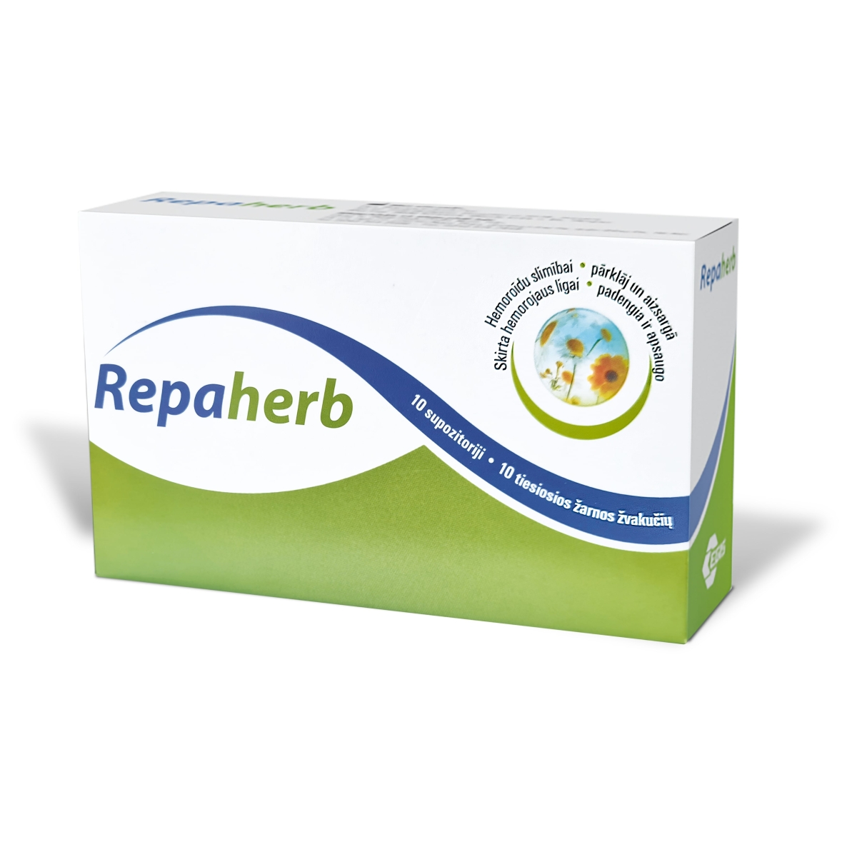 REPAHERB supozitoriji, 10 gab. - Produkta attēls