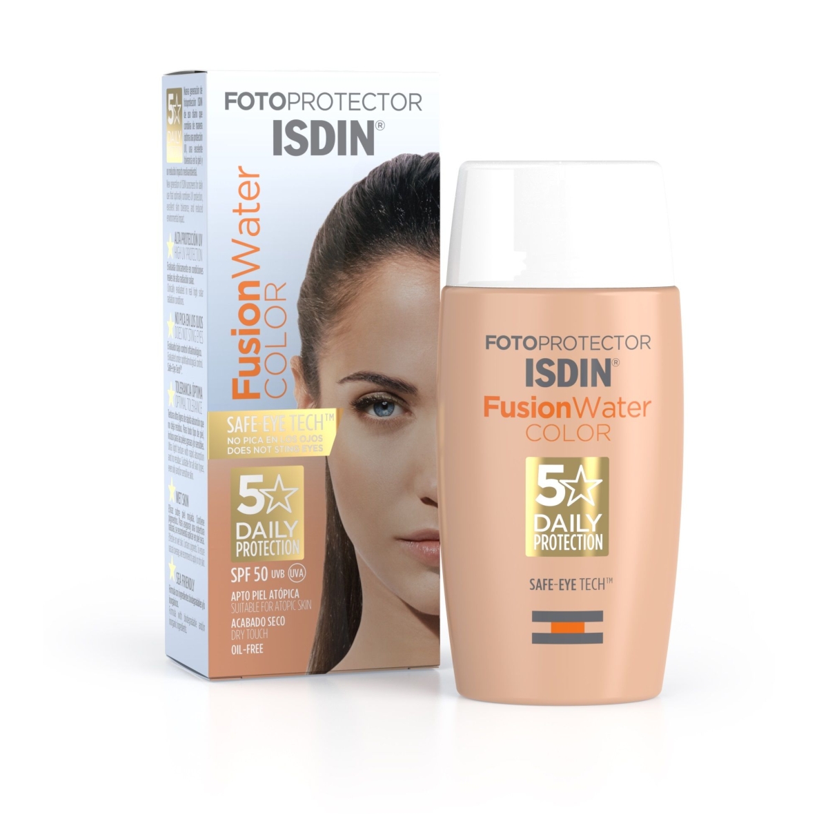 ISDIN Fotoprotector Fusion fluīds ar toni SPF50, 50 ml - Produkta attēls