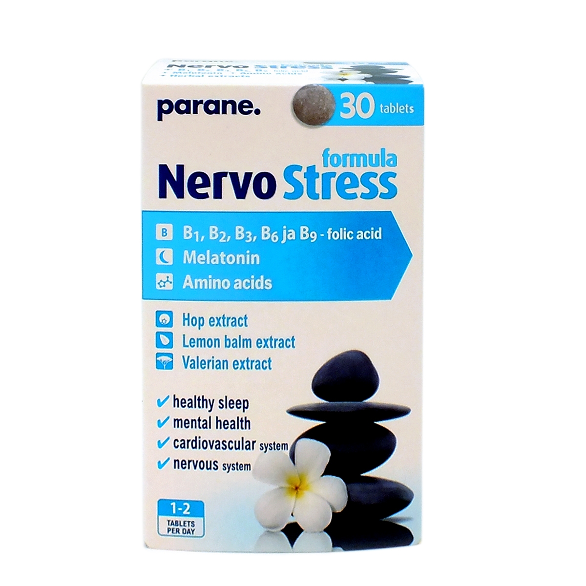 Nervo Stress formula parane. tabletes