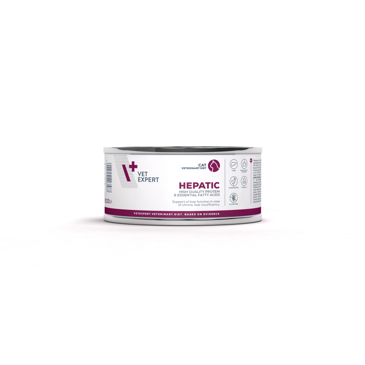 4T VD KAĶU HEPATIC KONS 100G - Produkta attēls