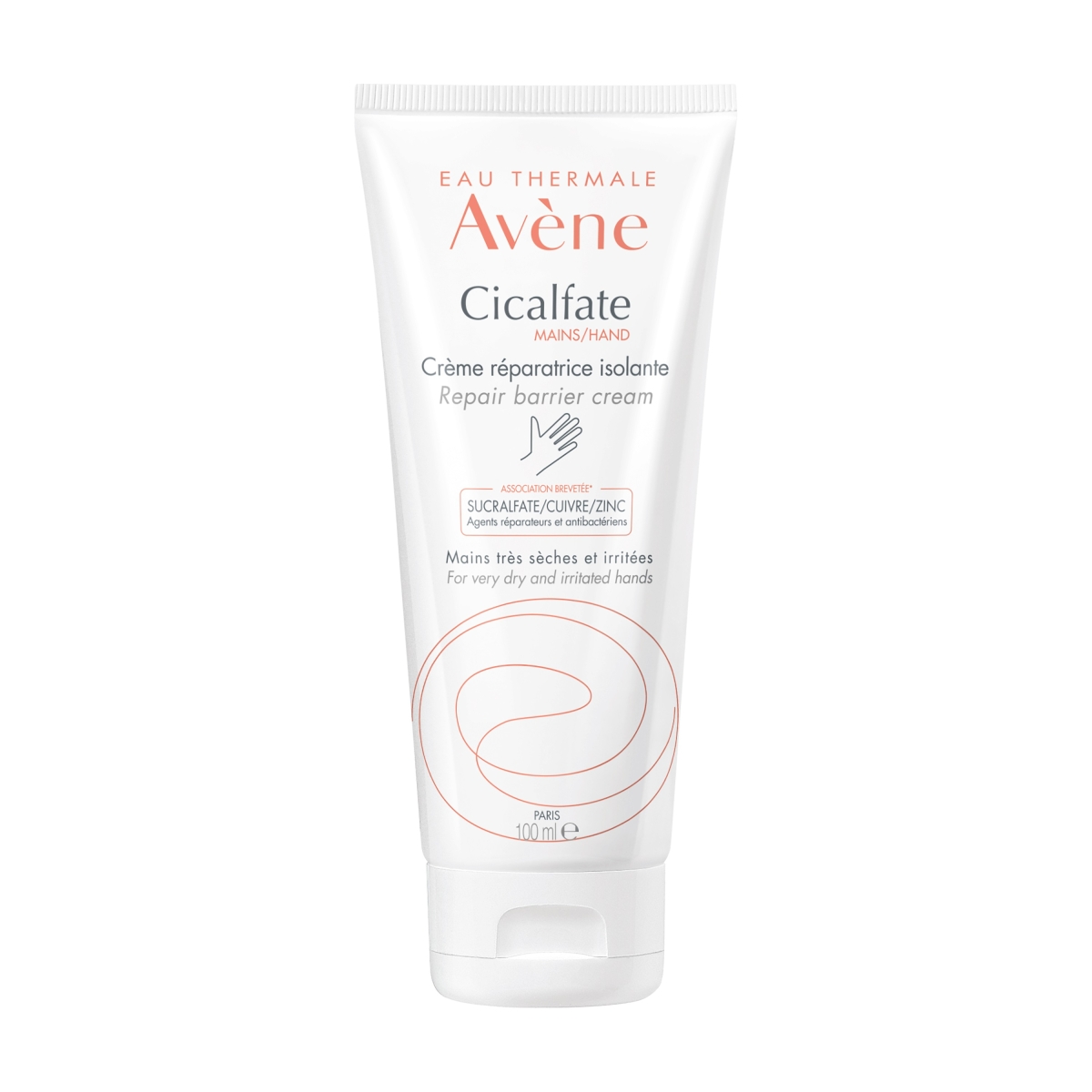 AVÈNE Cicalfate roku krēms, 100ml - Produkta attēls