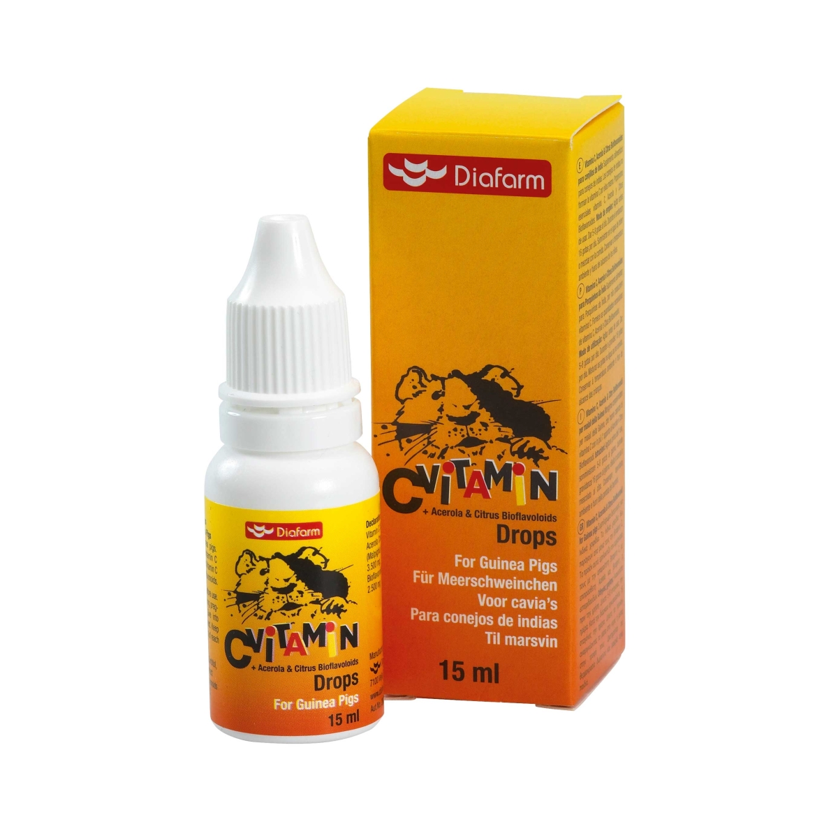 DF VITAMIN C FOR GUINEA PIGS 15ML - Produkta attēls