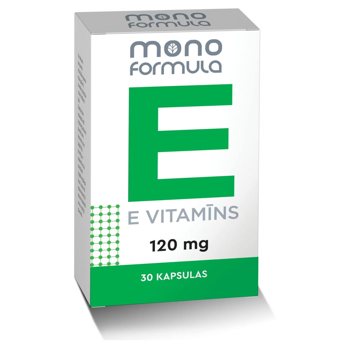 MONO FORMULA E vitamīns kapsulas, 30 gab. - Produkta attēls