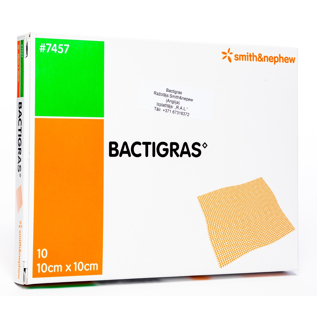 BACTIGRAS PĀRSĒJS 10CM X 10CM N10 - Produkta attēls