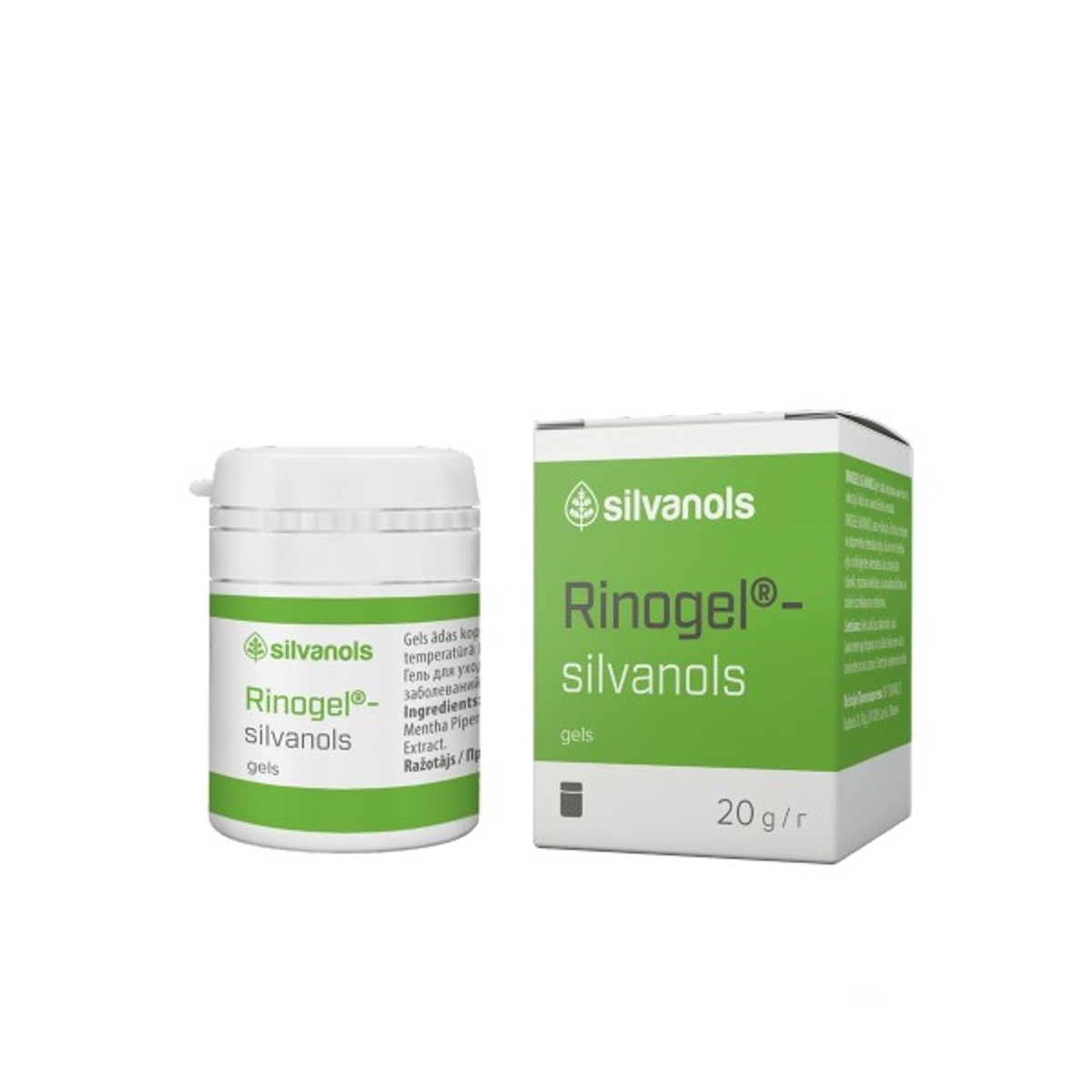 SILVANOLS Rinogels gels, 20 g