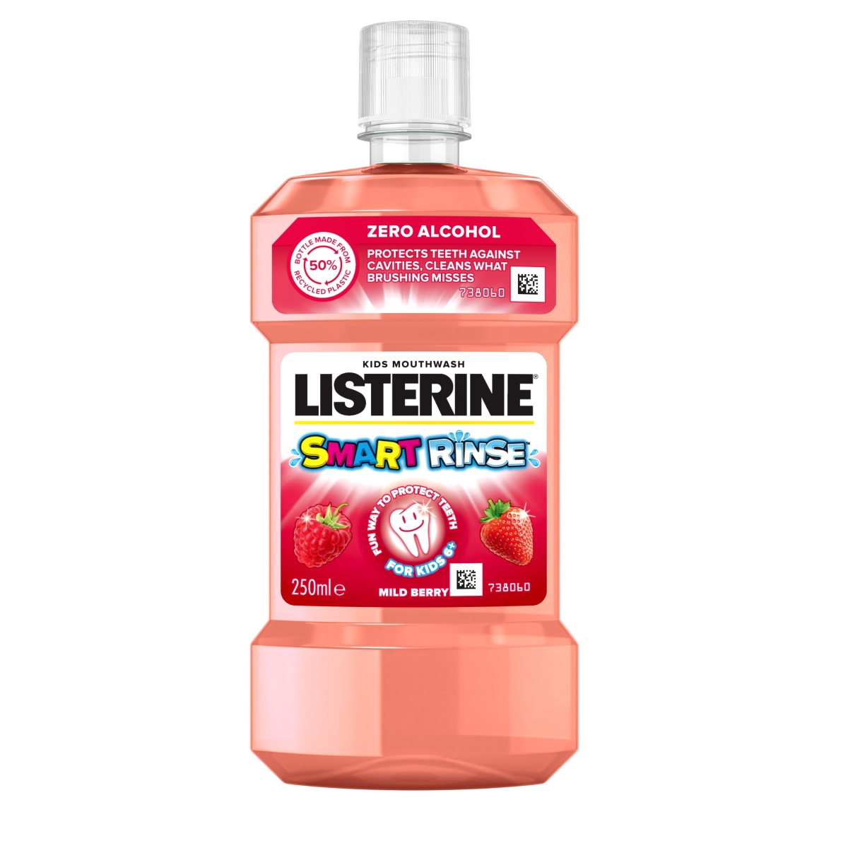 Listerine Mutes skalojamais līdzeklis Mild Berry Bērniem no 6 gadu vec - Produkta attēls