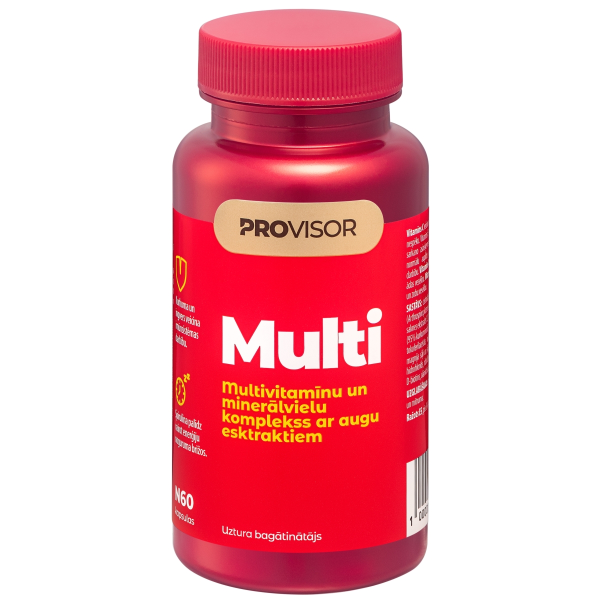 PROVISOR Multi kapsulas, 60 gab. - Produkta attēls