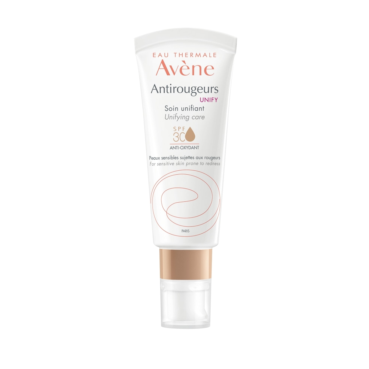 AVÈNE Antirougeurs SPF30 krēms ar toni, 40ml - Produkta attēls 1