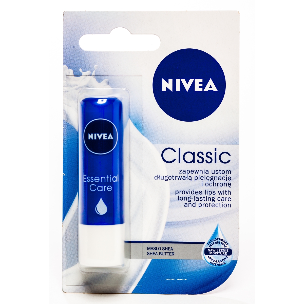 NIVEA Original Care lūpu balzāms, 4,8 g