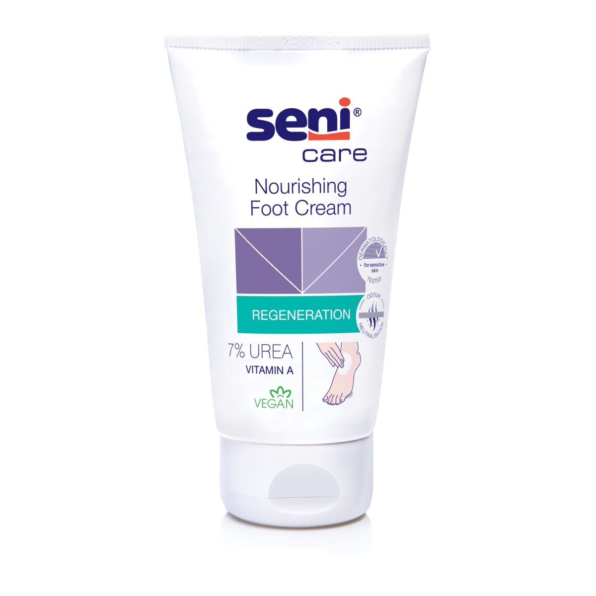 SENI CARE krēms pēdām 7% Urea, 100 ml - Produkta attēls