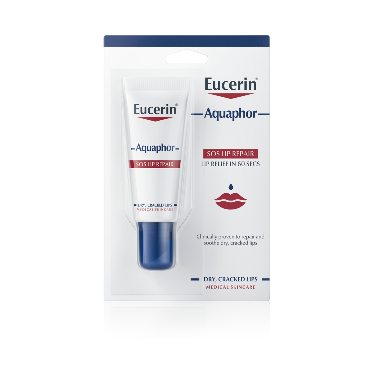 EUCERIN AQUAPHOR SOS LIP REPAIR LŪPU BALZAMS - Produkta attēls