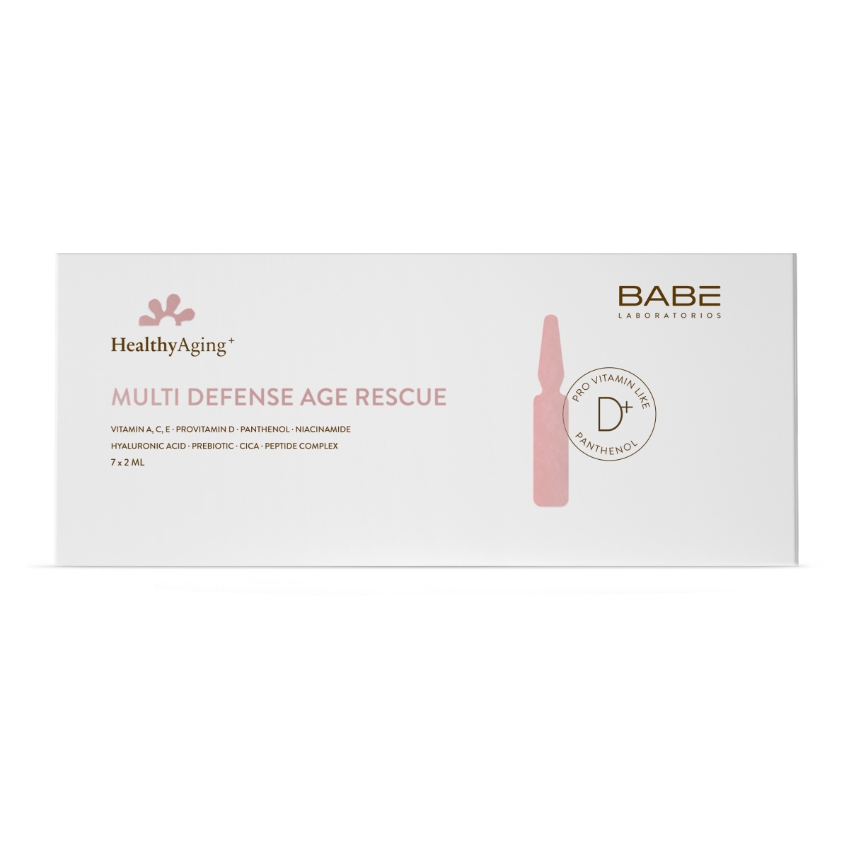 BABE Healthy Aging Multi Defense ampulas, 7 x 2ml - Produkta attēls