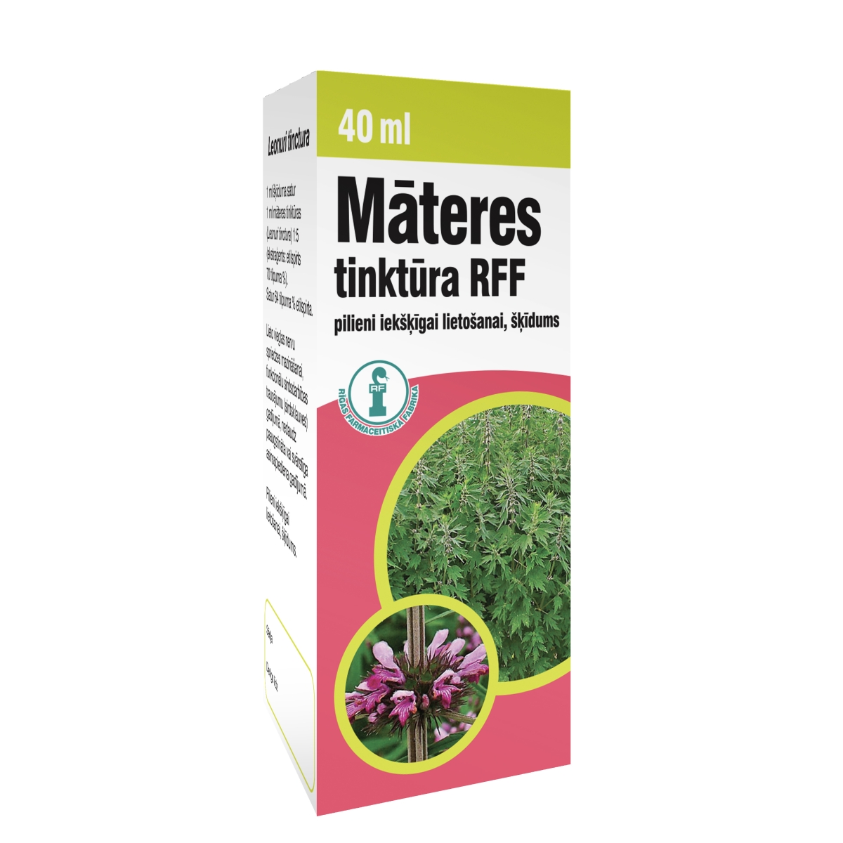 RFF Māteru tinktūra, 40 ml - Produkta attēls