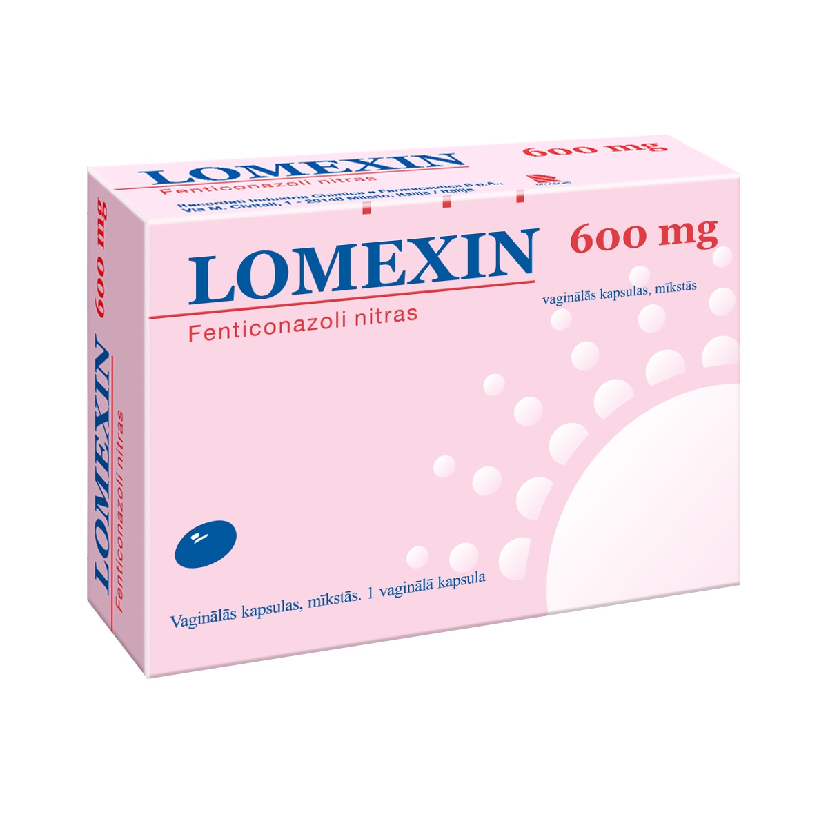 LOMEXIN OVUL. 600MG N1