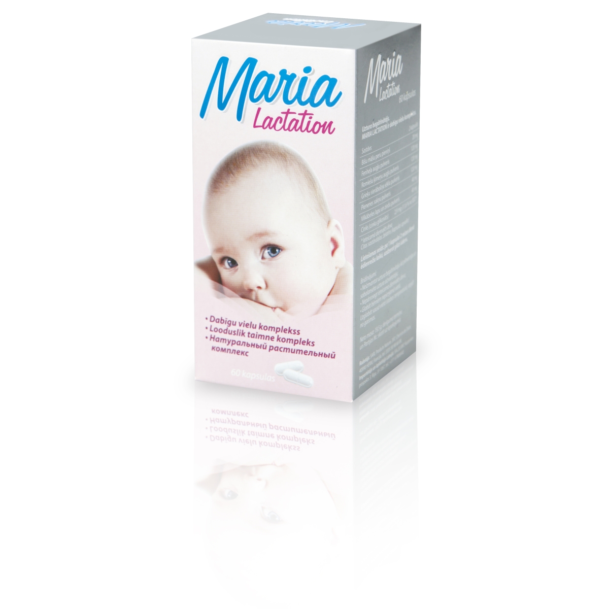 MARIA LACTATION kapsulas N60 - Produkta attēls