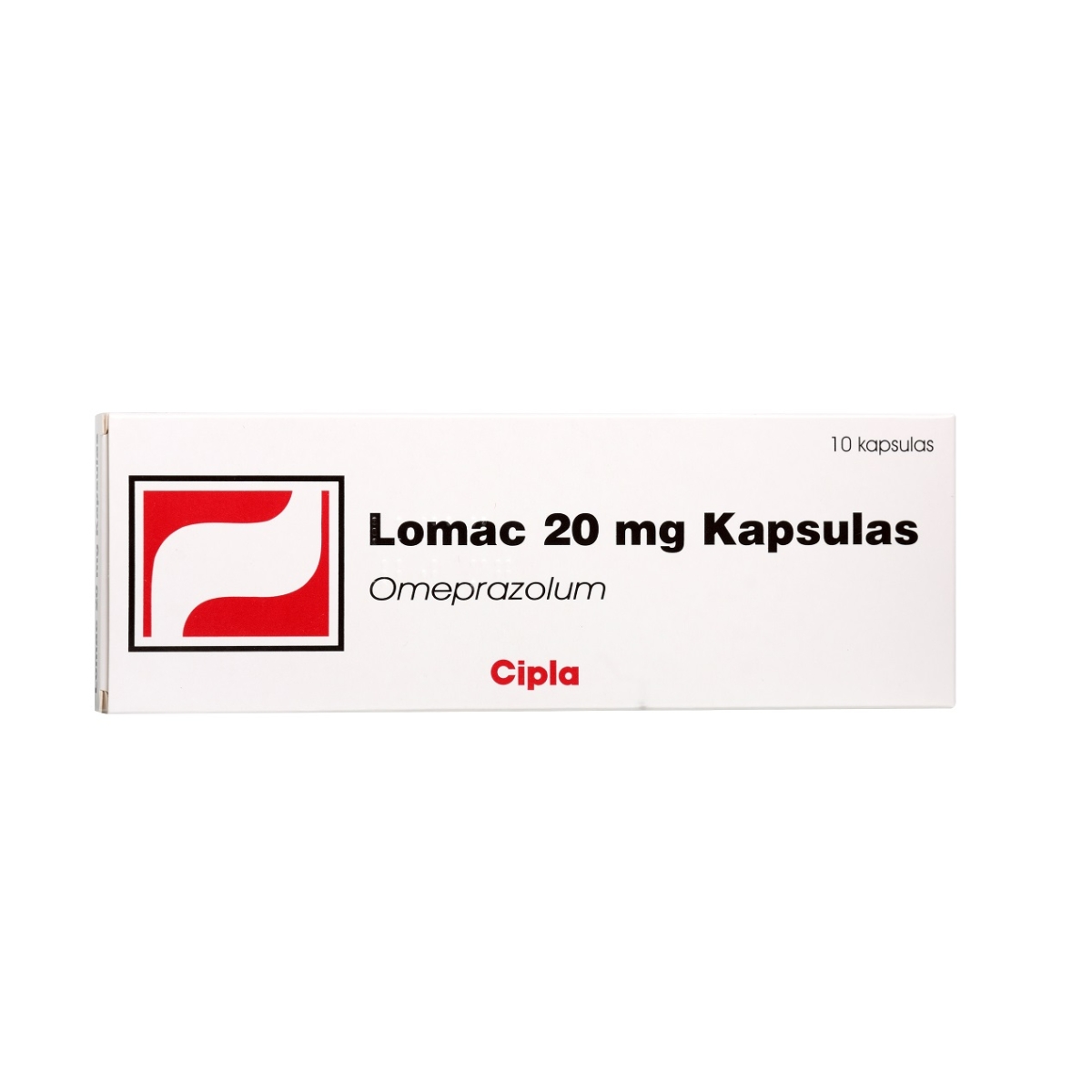 LOMAC 20MG KAPSULAS N10 - Produkta attēls