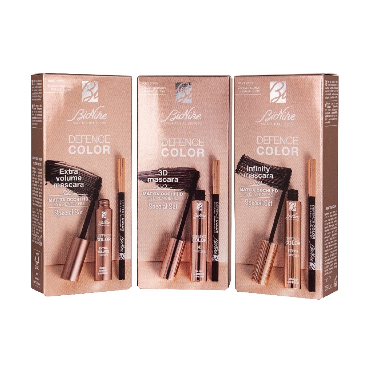 BIONIKE DEFENCE COLOR 3D MASCARA + ACU ZĪMULIS 301 - Produkta attēls