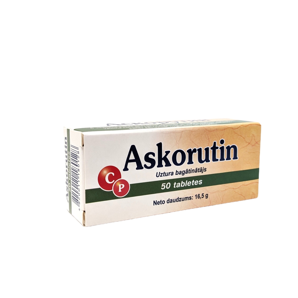 ASCORUTIN tabletes, 50 gab. - Produkta attēls