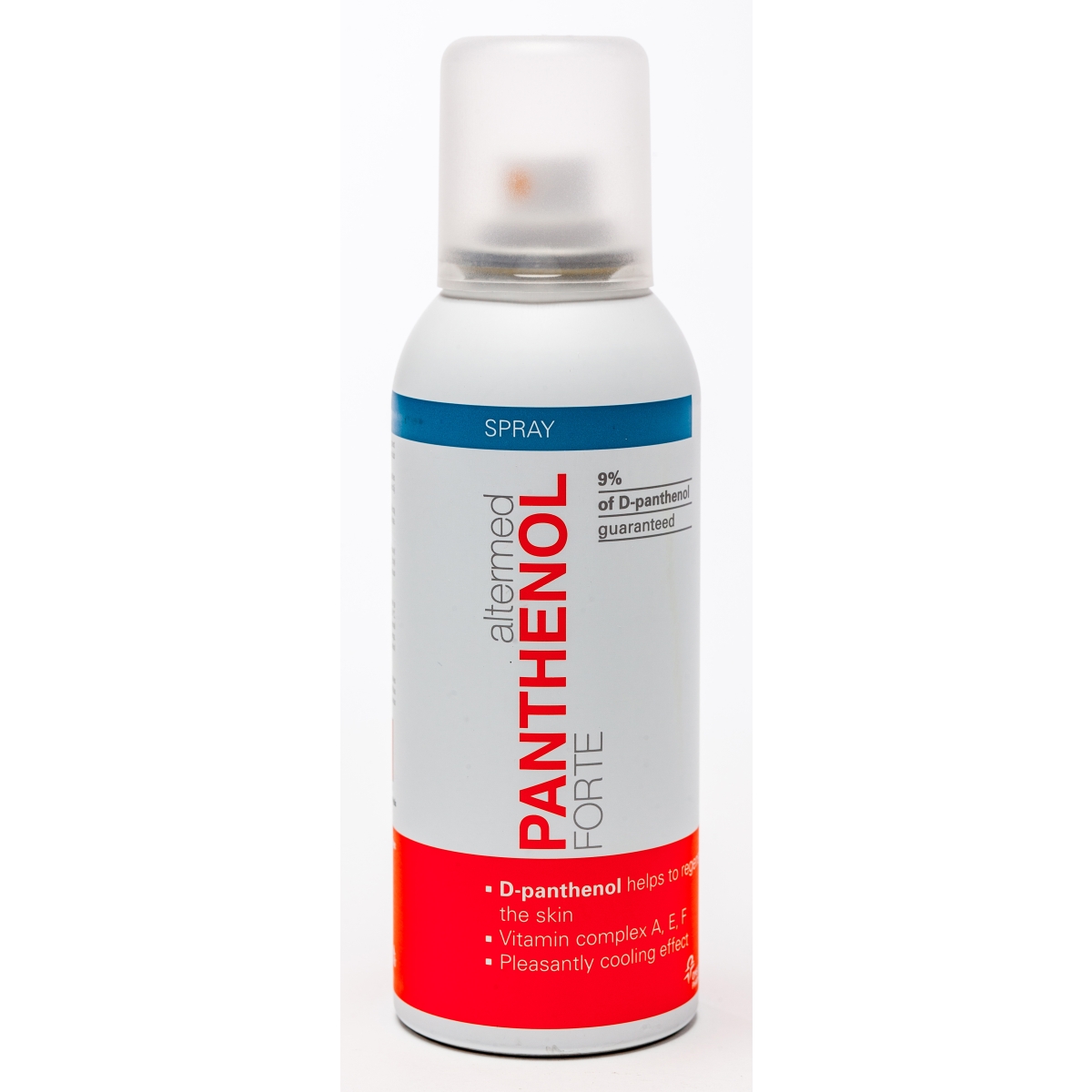 ALTERMED Panthenol forte 9% aerosols, 150 ml - Produkta attēls