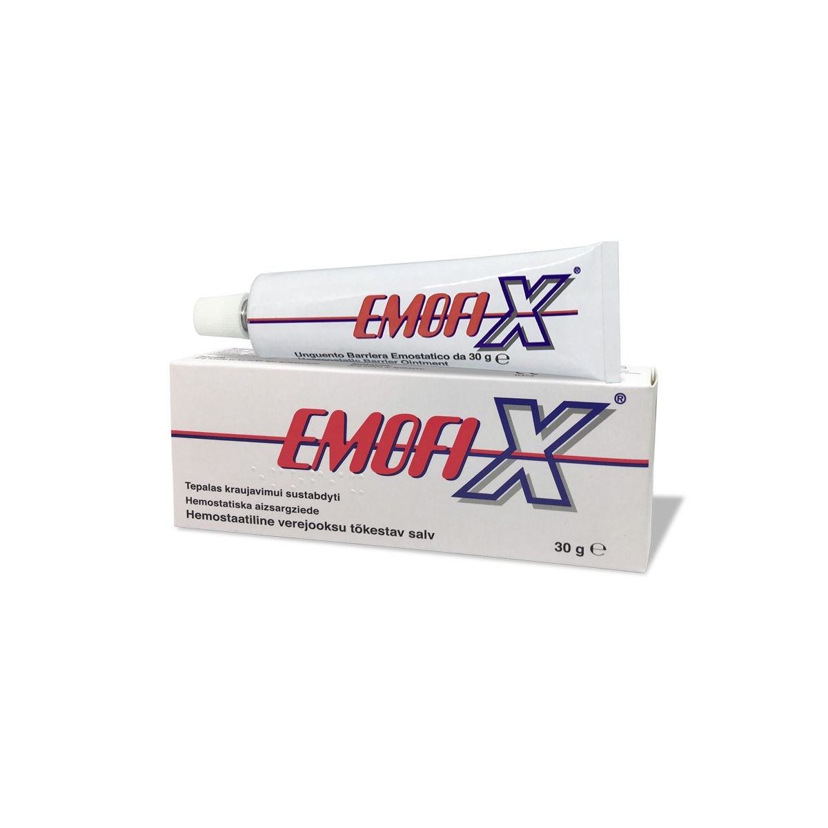 EMOFIX® hemostatiska ziede 30 g - Produkta attēls