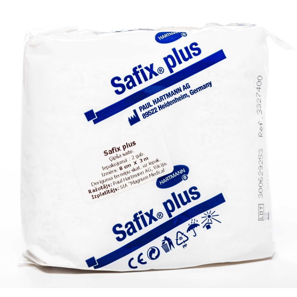 SAFIX Plus ģipša saite (8 cm x 3 m), 2 gab - Produkta attēls