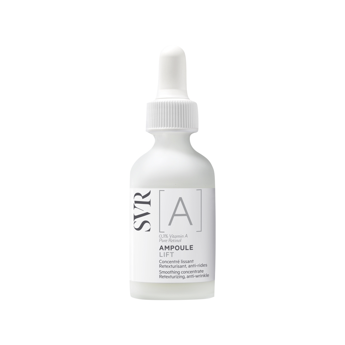 SVR [A] Ampoule Lift izlīdzinošs, restrukturējošs pretgrumbu serums, 30ml