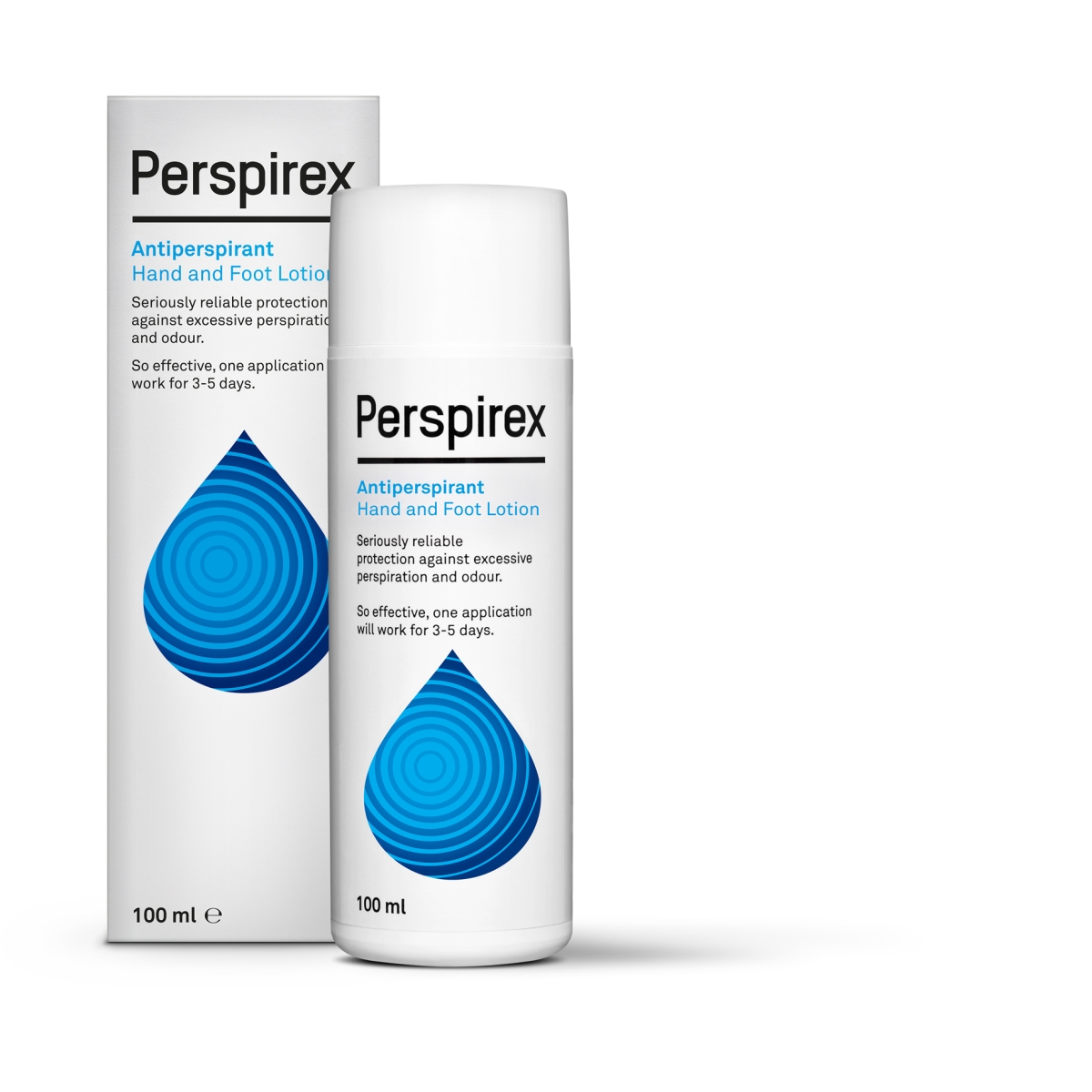 Perspirex Roku un pēdu losjons antiperspirants 100 ml - Produkta attēls