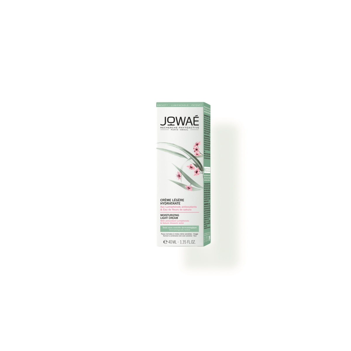 JOWAE Moisturazing Light mitrinošs krēms normālai ādai, 40 ml - Produkta attēls