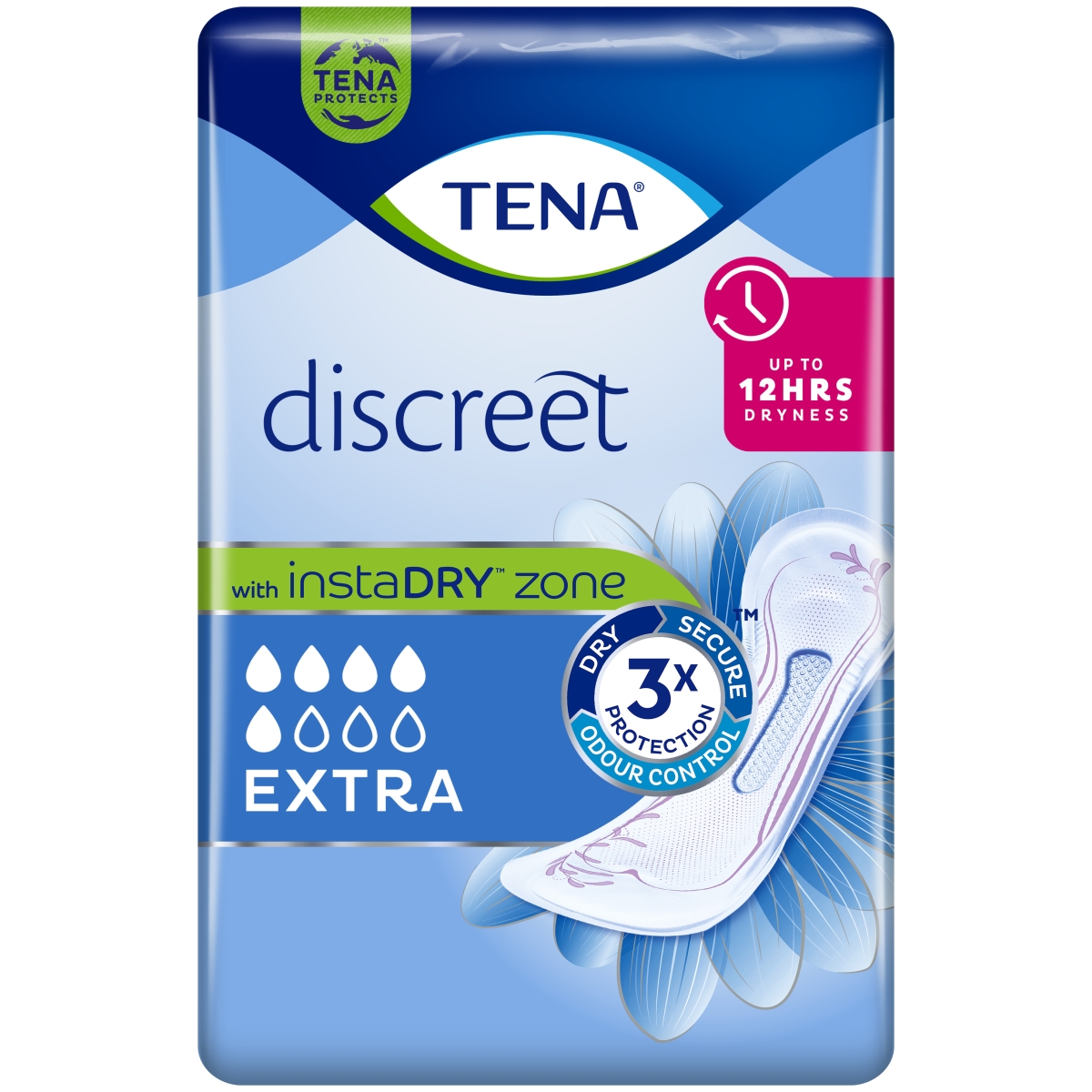 TENA Discreet Extra paketes, 10 gab.