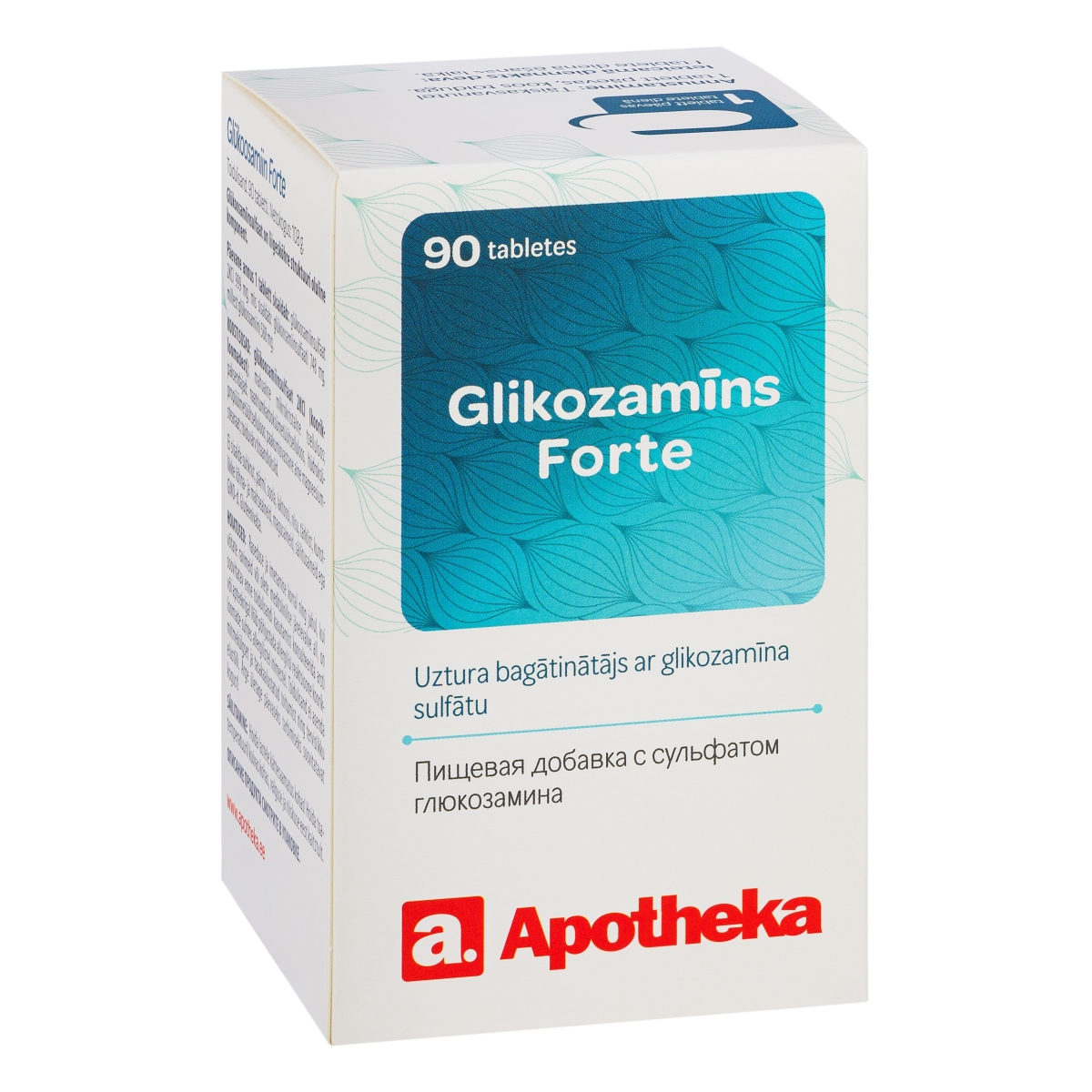 APOTHEKA Glikozamīns Forte tabletes, 90 gab