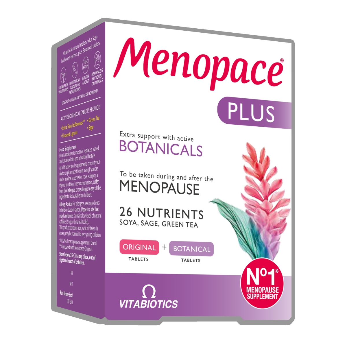 MENOPACE Plus tabletes, 56 gab.