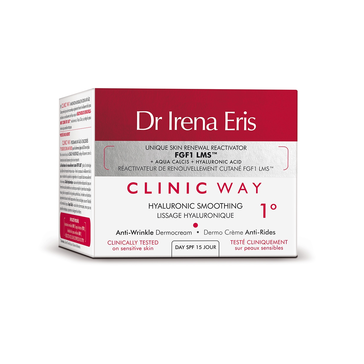 CLINIC WAY 1 Hyaluronic pretgrumbu dienas krēms, 50 ml - Produkta attēls