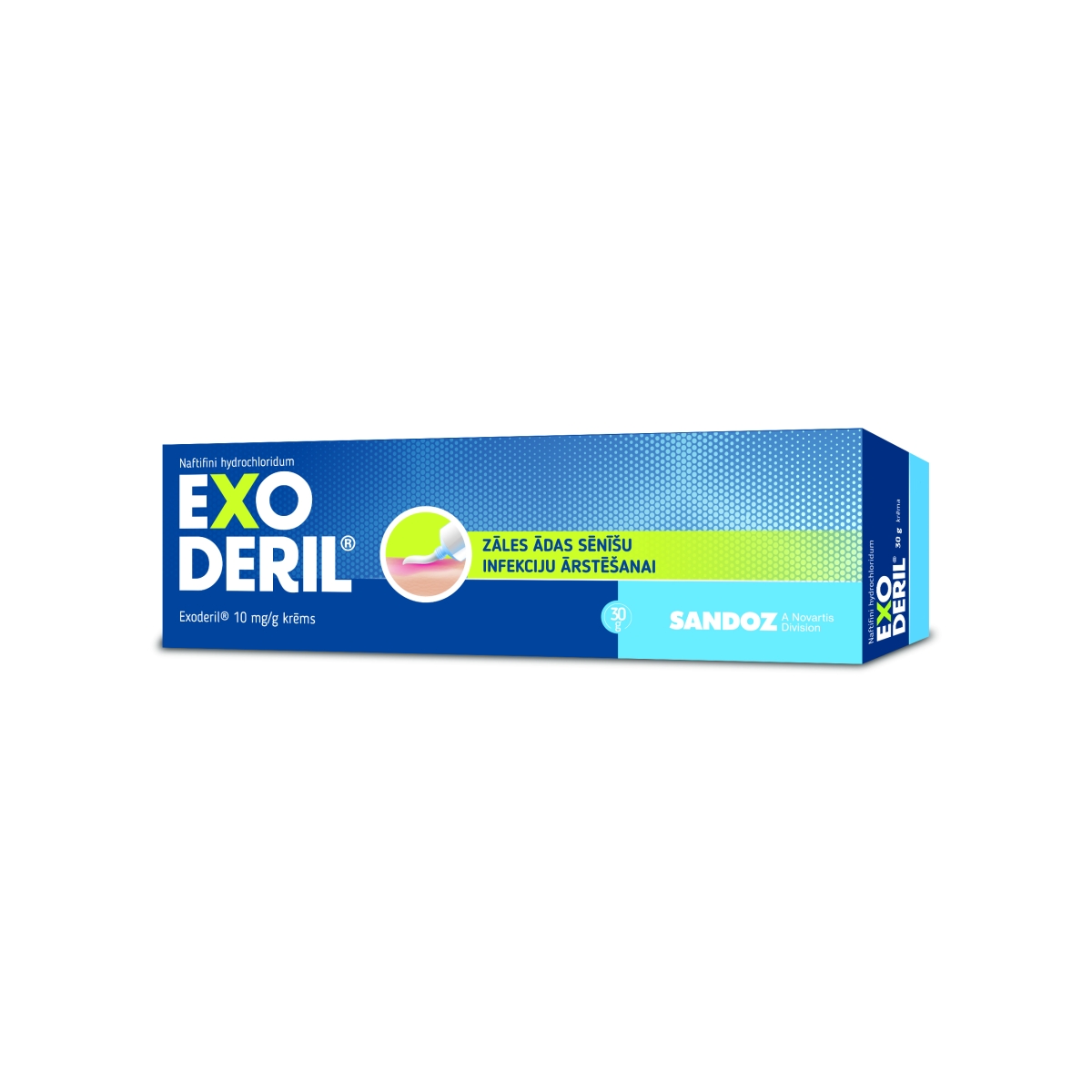 EXODERIL KRĒMS 30G - Produkta attēls