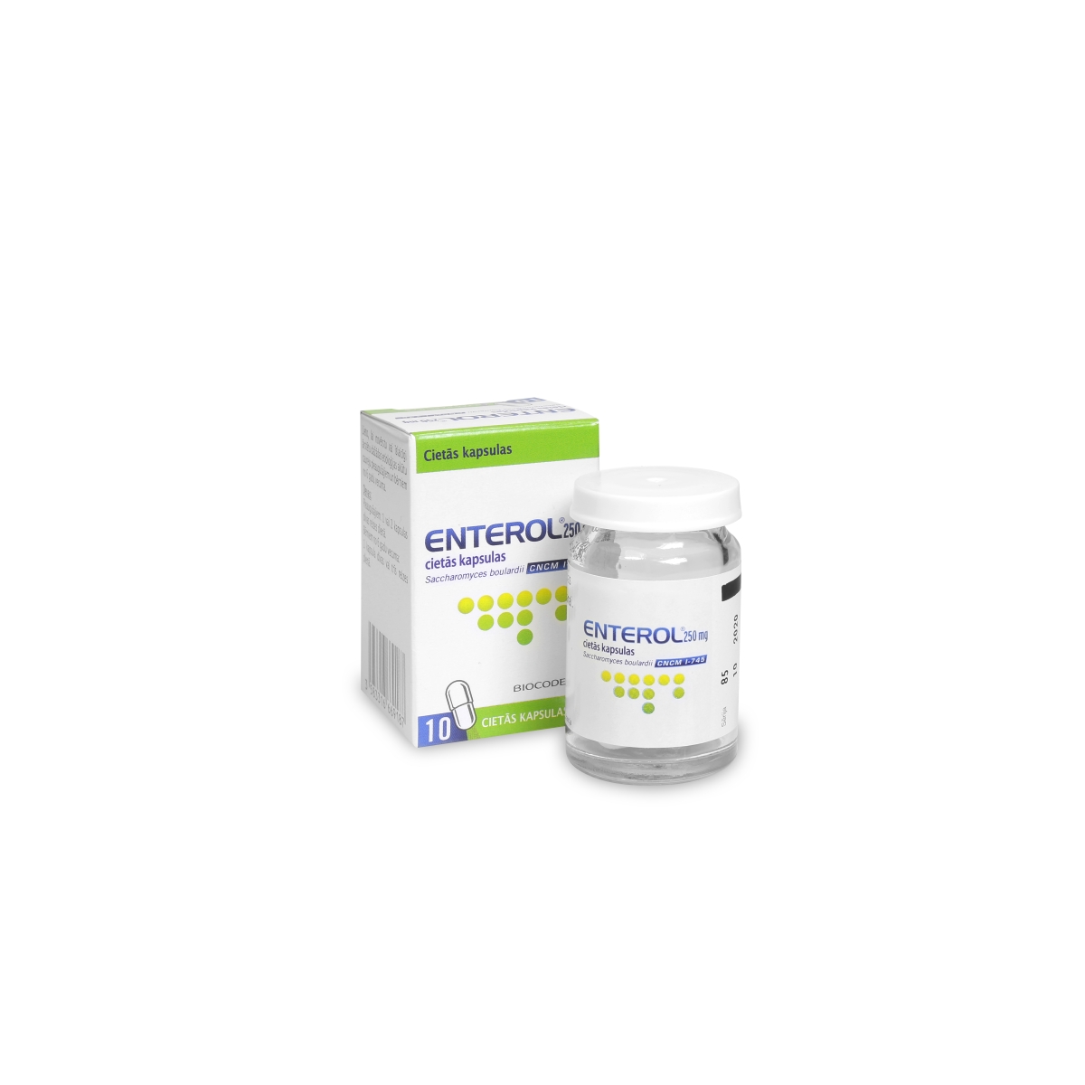 ENTEROL 250MG KAPSULAS N10 - Produkta attēls