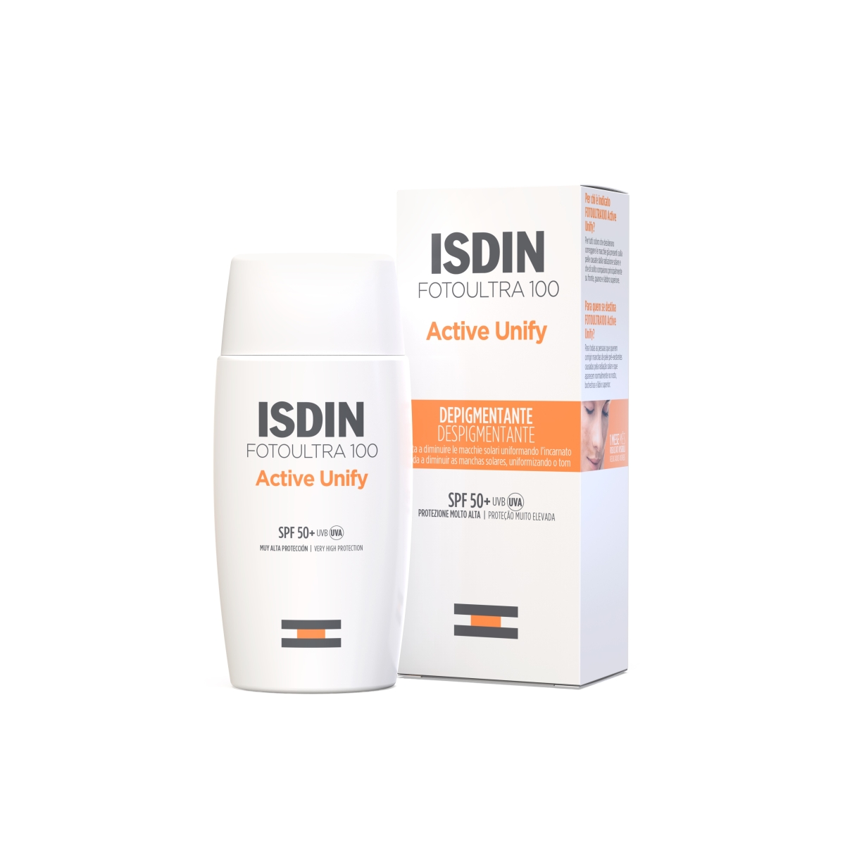 ISDIN Foto Ultra Active saules aizsarglīdzeklis SPF50+, 50 ml