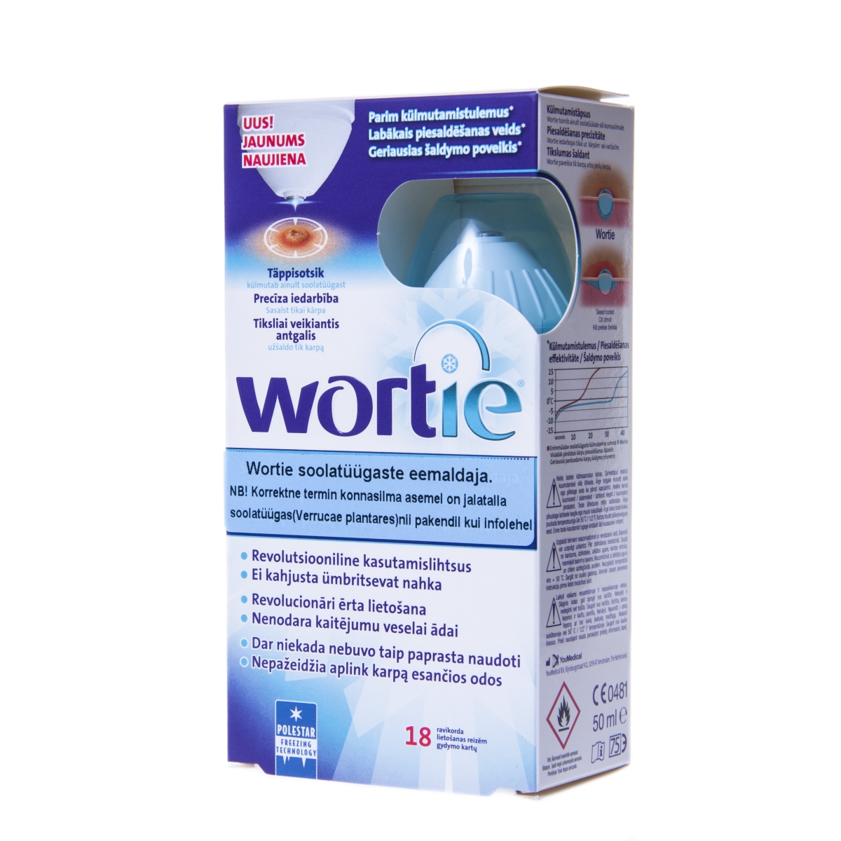 WORTIE Cool aerosols, 50 ml