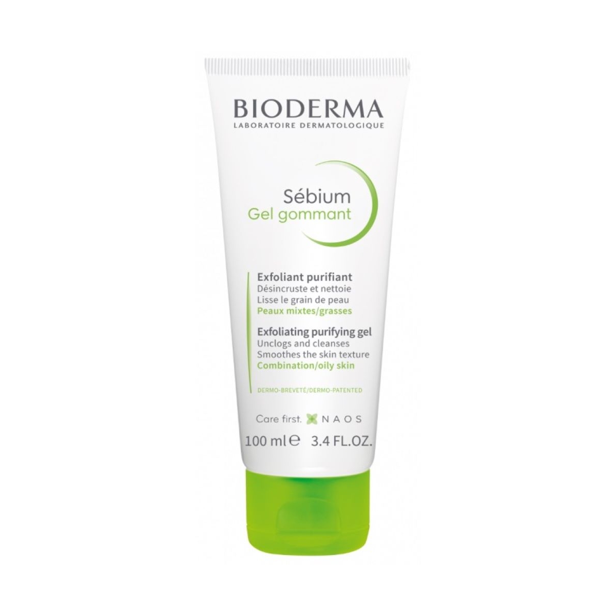 BIODERMA Sébium Gel Gommant lobošs gels, 100 ml - Produkta attēls