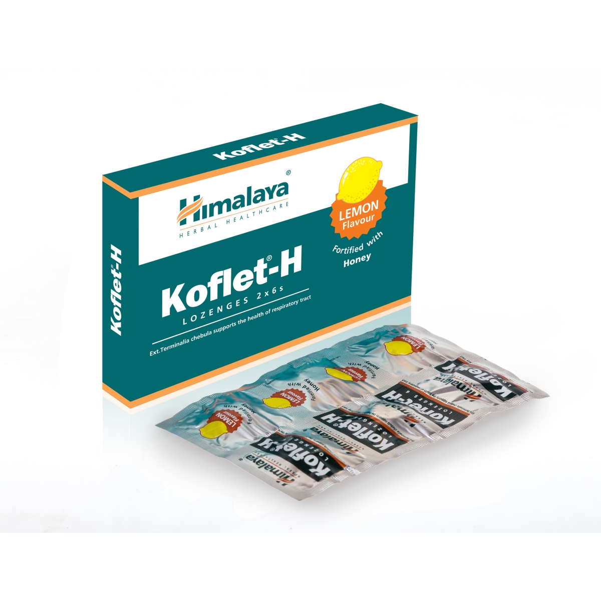 Himalaya Koflet®-H ledenes ar citrona garšu  N12 (1+1) - Produkta attēls