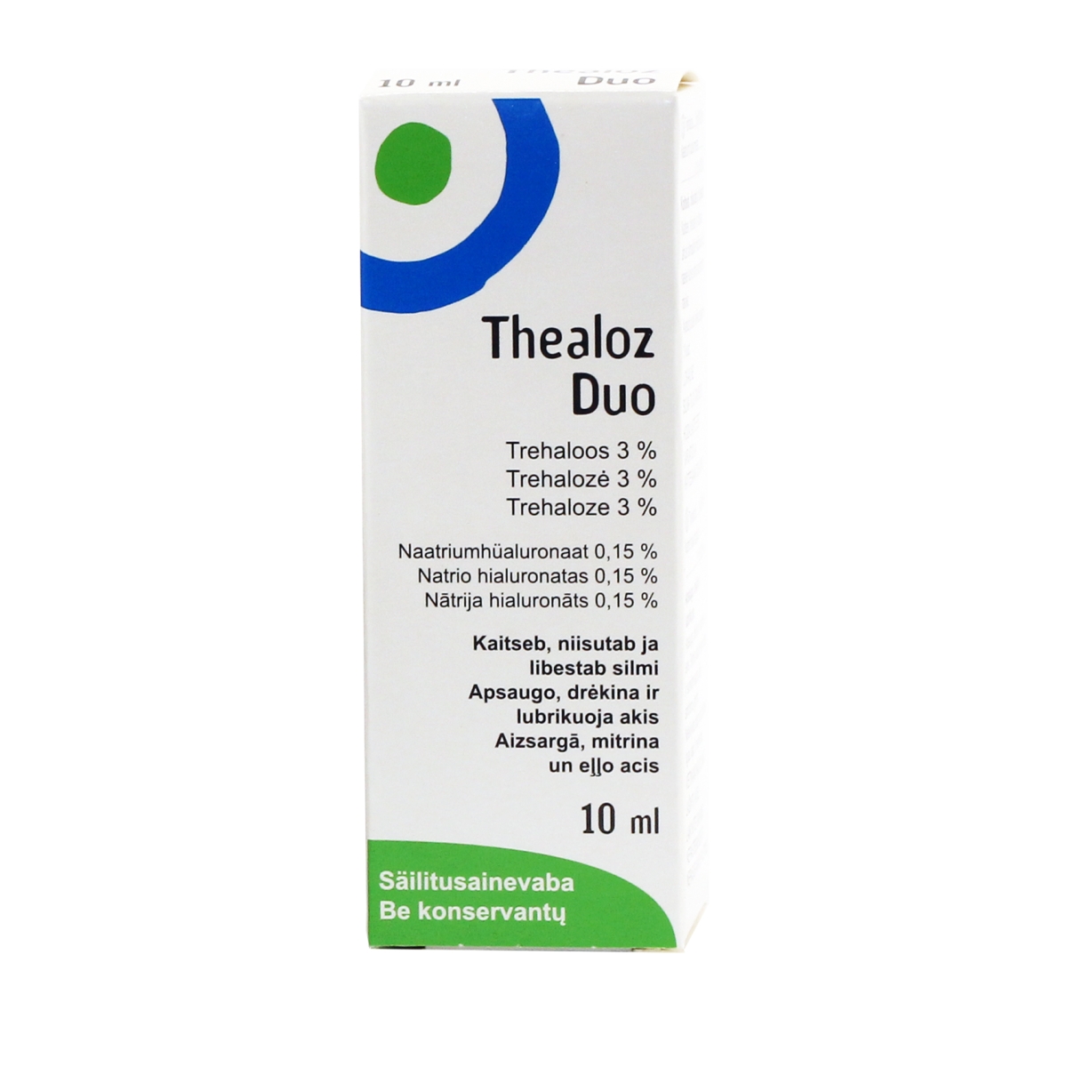 THEALOZ DUO acu pilieni, 10 ml