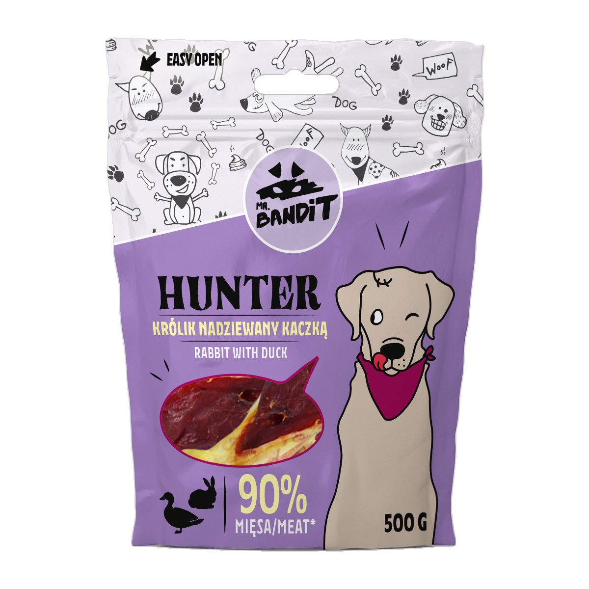 MR.BANDIT HUNTER TRUŠA AUSIS AR PĪLI 500G - Produkta attēls