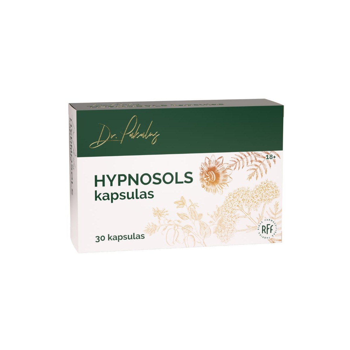 Dr.PAKALNS HYPNOSOLS kapsulas N30 - Produkta attēls