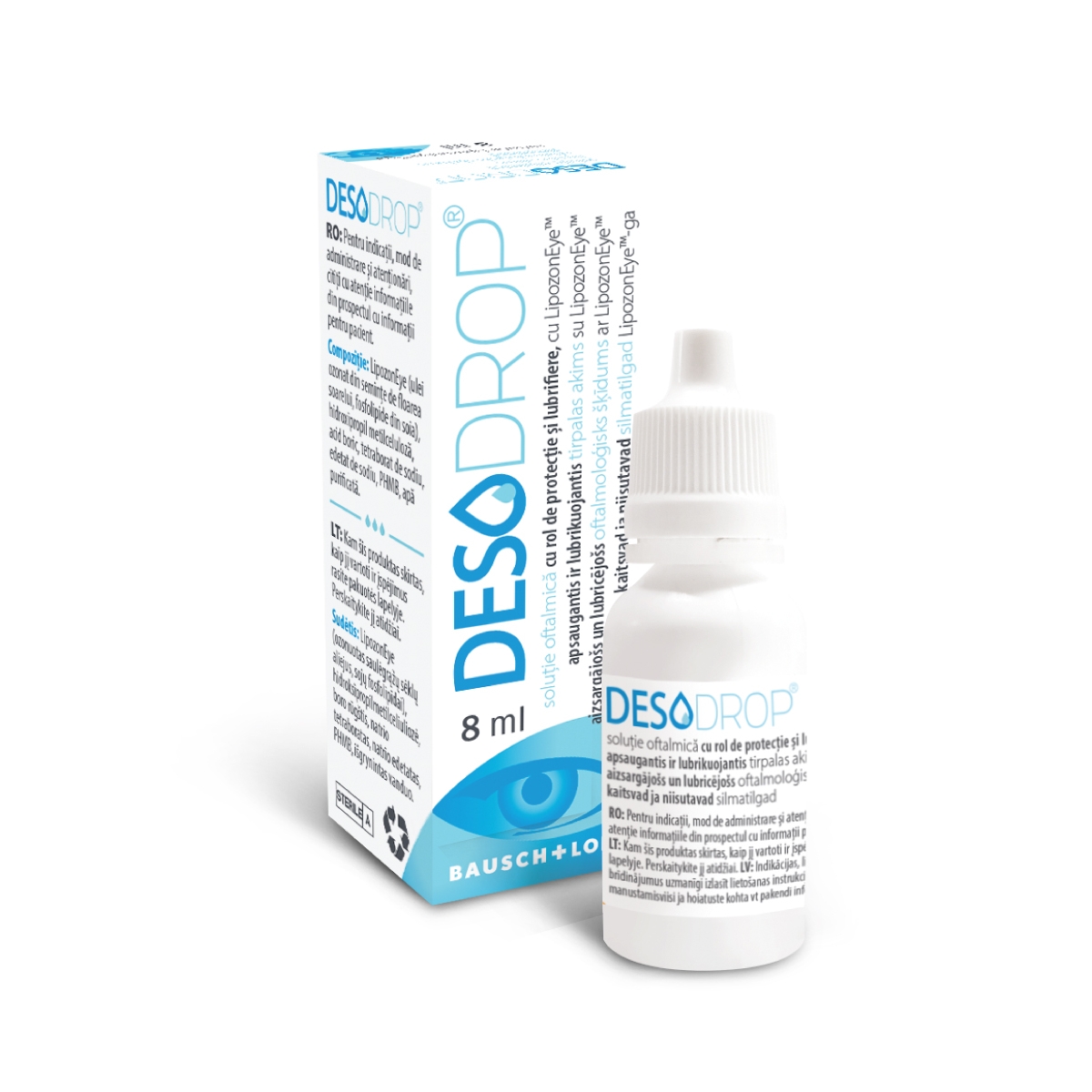 DESODROP acu pilieni, 8 ml