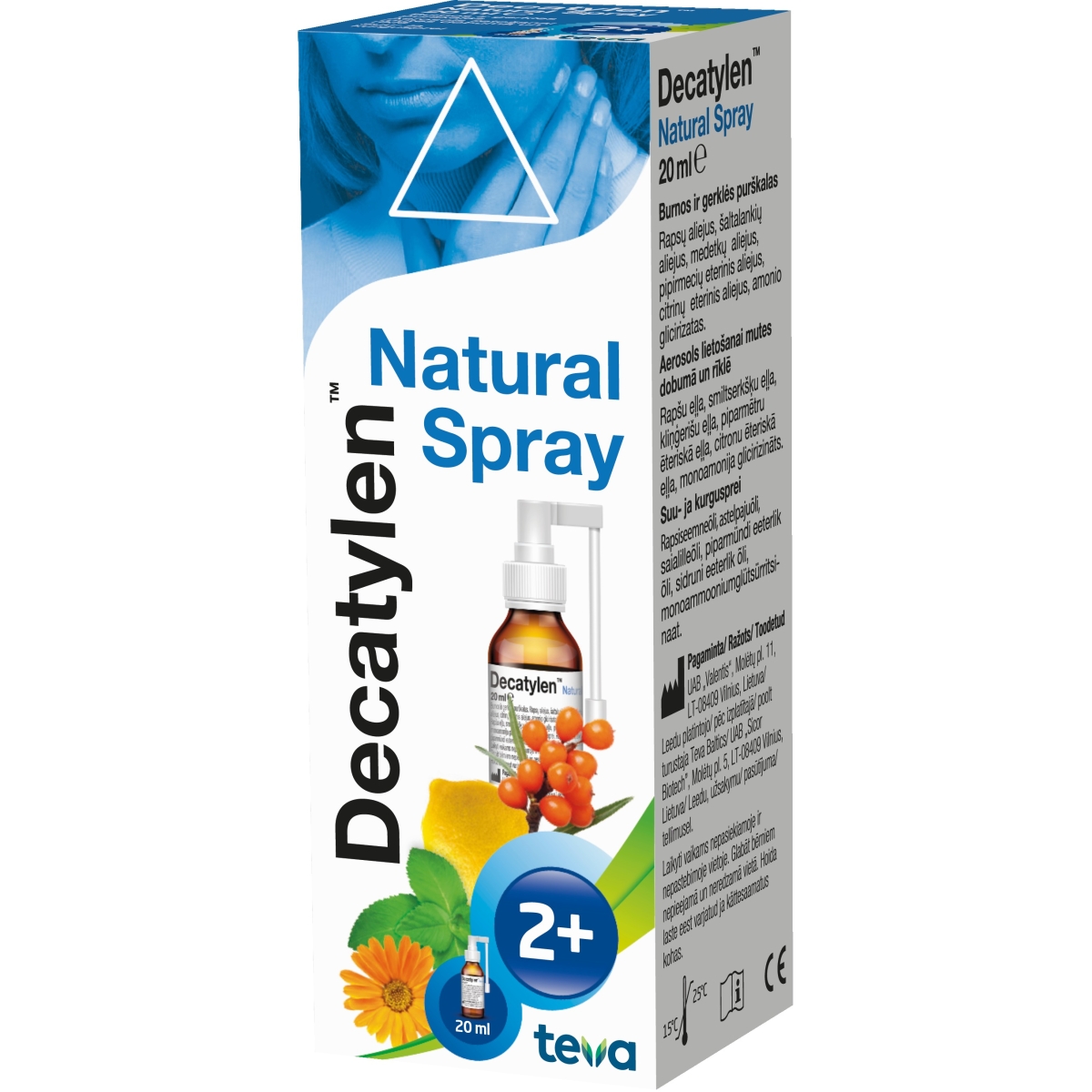 DECATYLEN™ Natural Spray aerosols, 20 ml