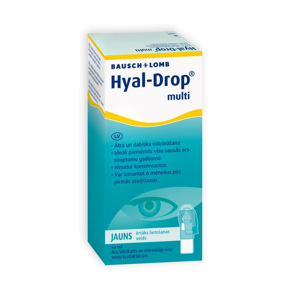 HYAL-DROP Multi acu pilieni, 10 ml