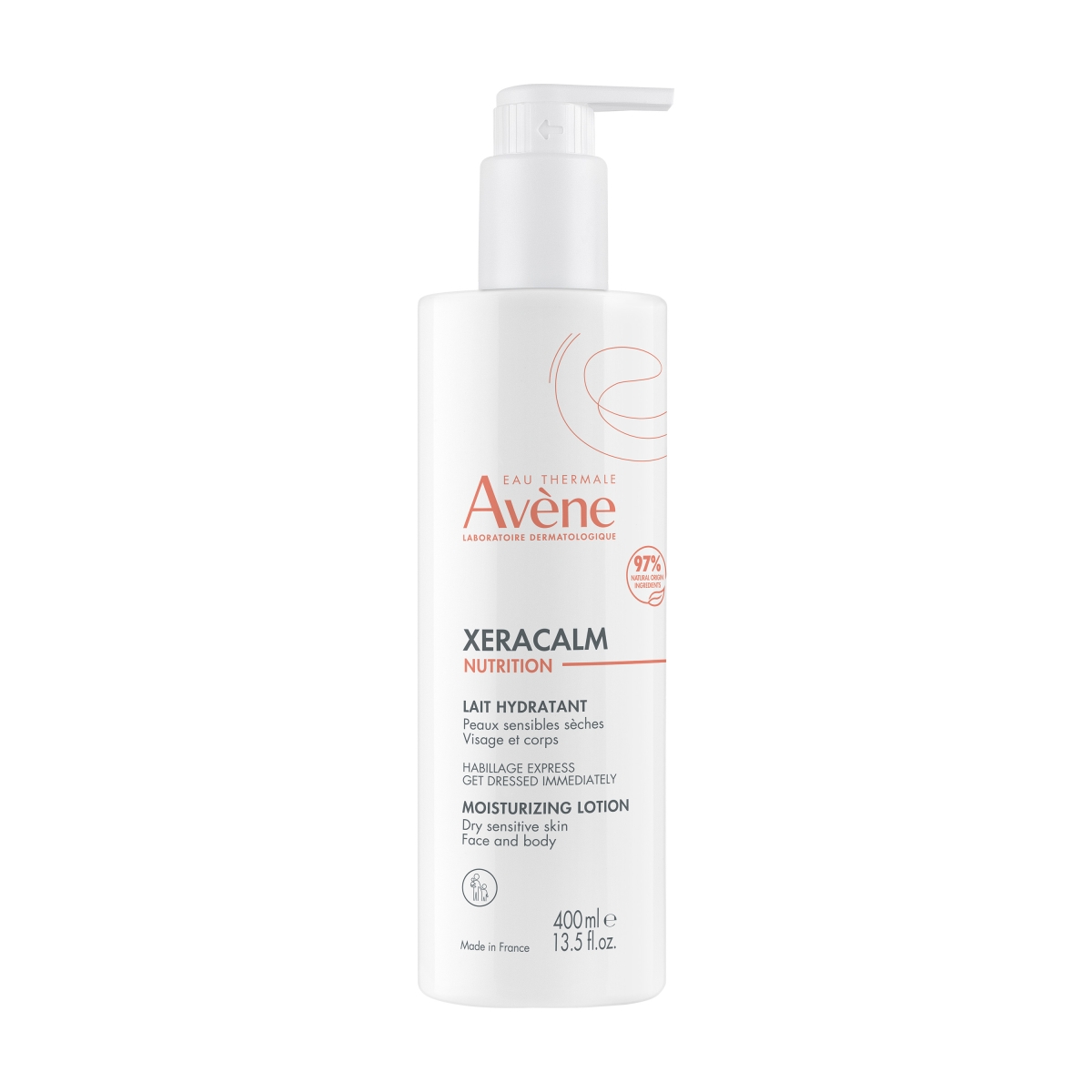 AVÈNE Xeracalm Nutrition losjons, 400ml - Produkta attēls